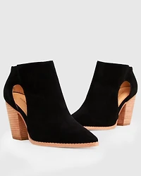 Belle & Bloom Womens Midnight Special Suede Ankle Boot