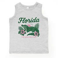 The Juniper Shop - Youth Tank Top Florida Alligator