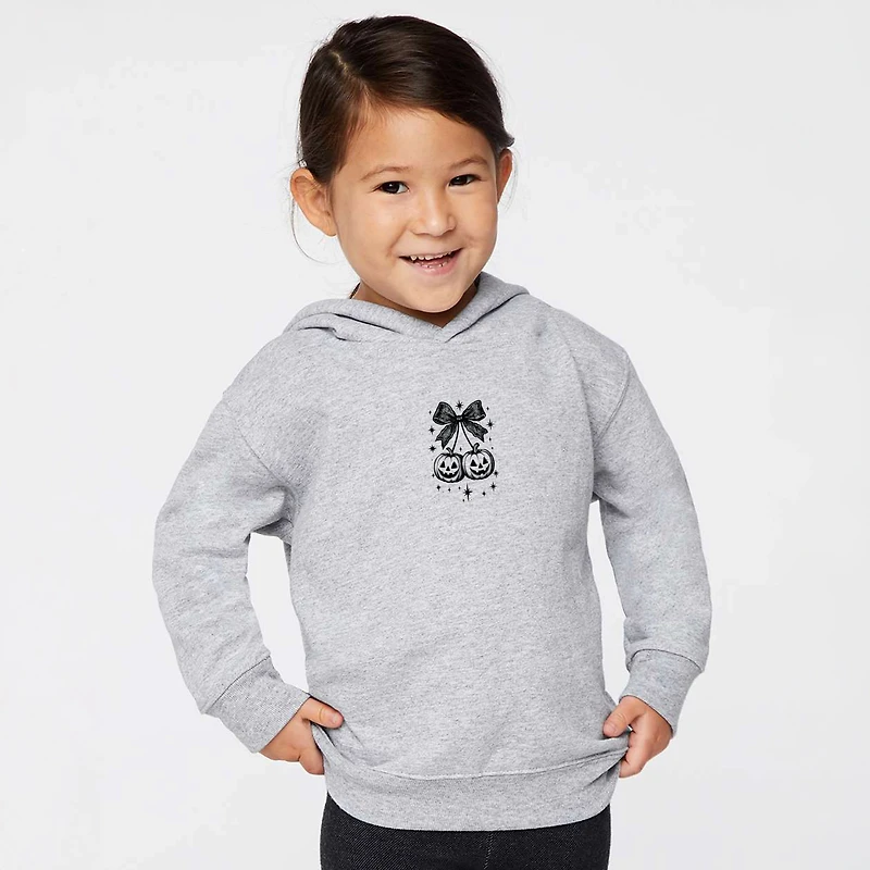 The Juniper Shop - Toddler Hoodie Pumpkin Cherries Stars