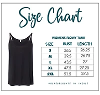 LA Pop Art Women's Premium Word Flowy Tank - America Rocks