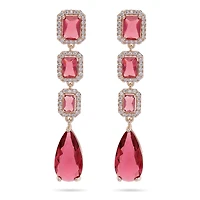 AGP PARIS Womens Geometric Drop Earrings