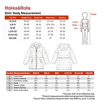 Rokka&Rolla Little & Big Kid Girls Lightweight Mid-Length Puffer Jacket