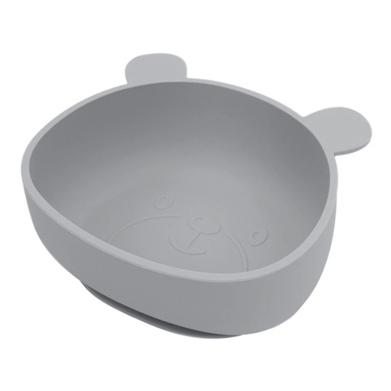 MyKids-USA Baby Cartoon Panda Shape Complementary Food Training Silicone Bowl