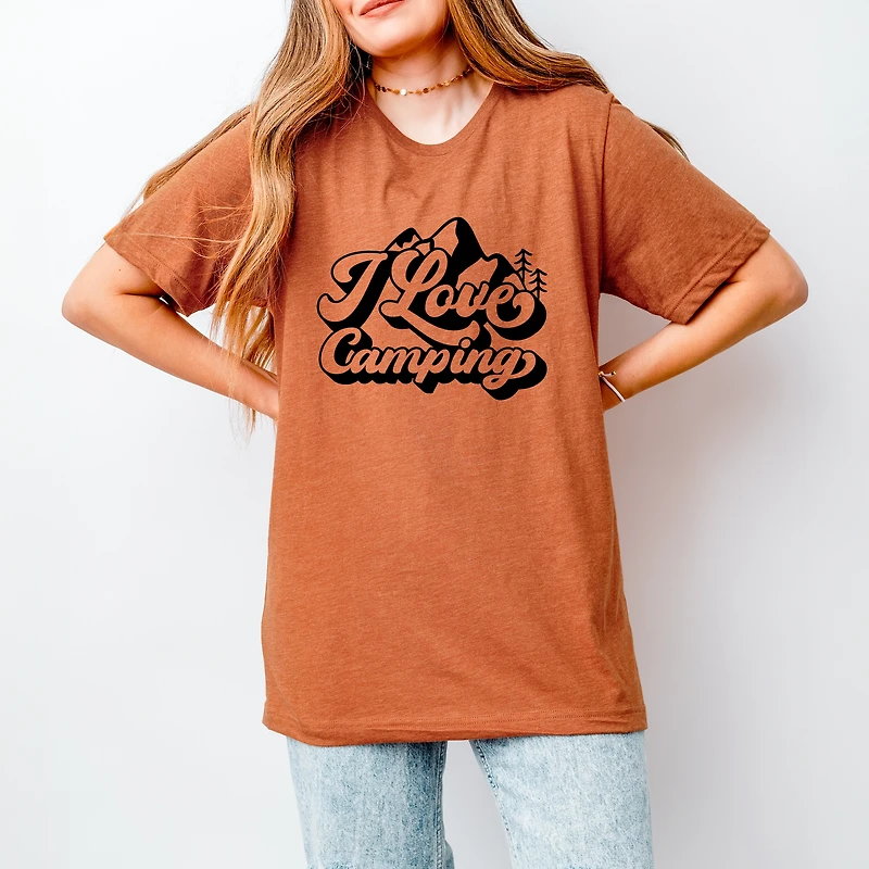 Simply Sage Market - I Love Camping Women's Short Sleeve Graphic T-Shirt