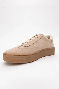 Forever & Always Womens Fyore Leather Sneakers