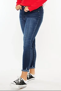 KanCan Women's Plus Ultra High Rise Ankle Skinny Jeans Journey