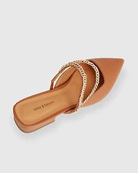 Belle & Bloom Womens On The Go Leather Flat