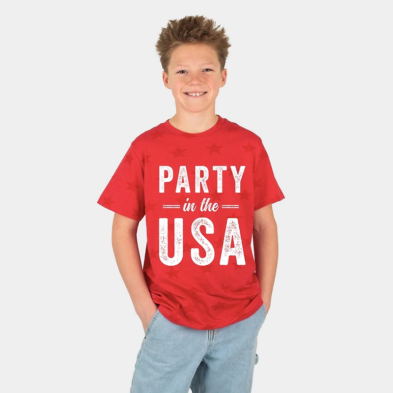 the Juniper Shop - Party USA Youth Short Sleeve Star Tee