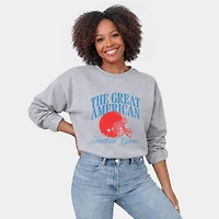 Simply Sage Market - Women's Graphic Sweatshirt The Great American Football Game