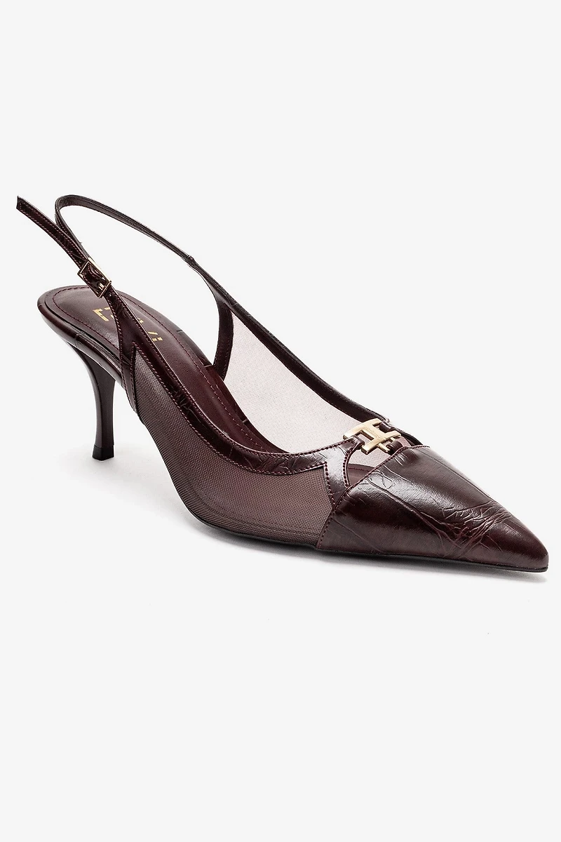 Prologue Shoes Womens Orella Stiletto Mesh Pump