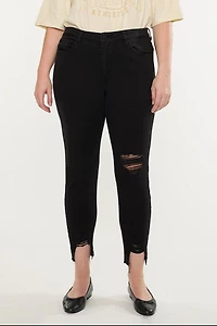 Kancan Women's Plus High Rise Ankle Skinny Jeans Pierson