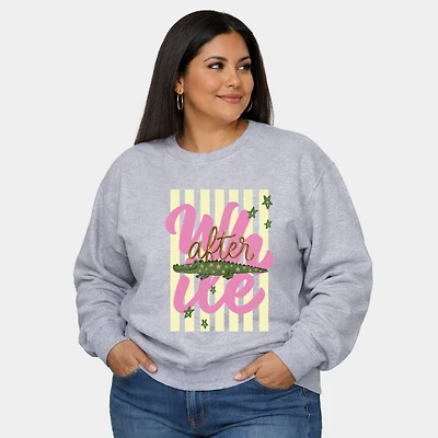 Simply Sage Market - After A While Crocodile Women's Plus Sized Graphic Sweatshirt