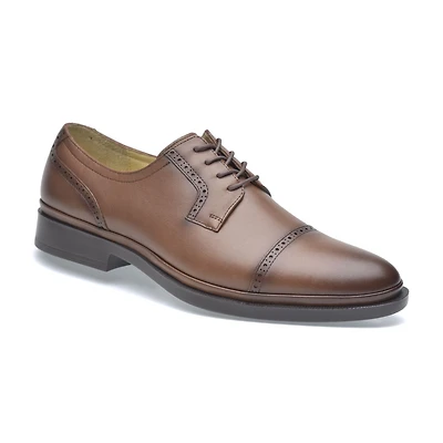 Pazstor Men's Lambskin Leather Oxford Classic