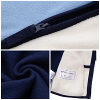 Rokka&Rolla Toddler Fleece Jacket with Stand-Up Collar