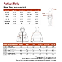 Rokka&Rolla Little & Big Kid Boys Fleece-Lined Puffer Jacket