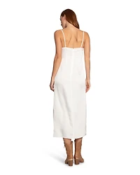 Belle & Bloom Womens Smoke and Mirror Midi Slip Dress