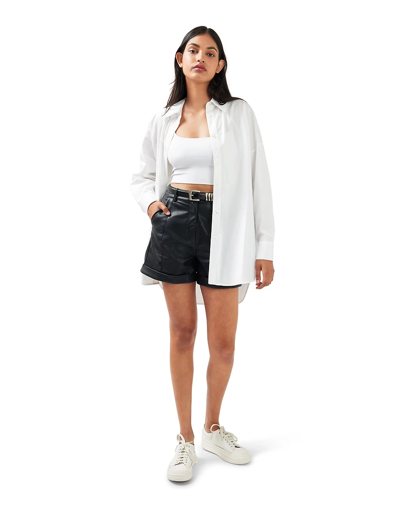 Belle & Bloom Womens Into You Oversized Shirt