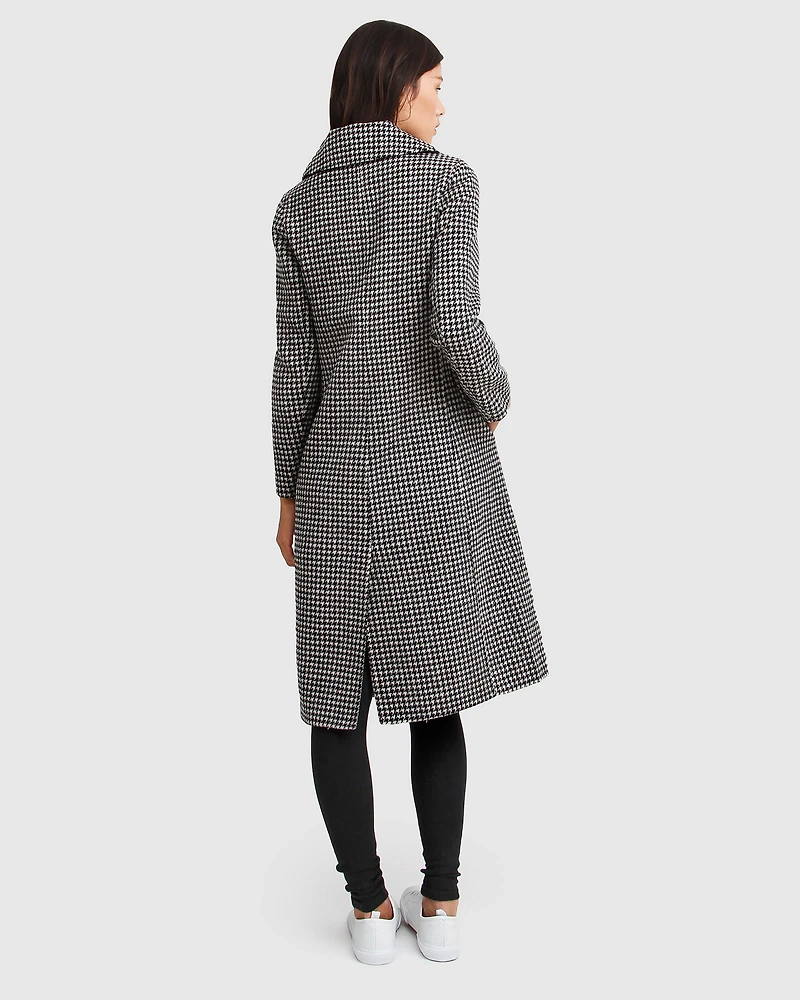 Belle & Bloom Womens Save My Love Wool Coat