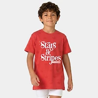The Juniper Shop - Stars And Stripes Retro Youth Short Sleeve Star Tee