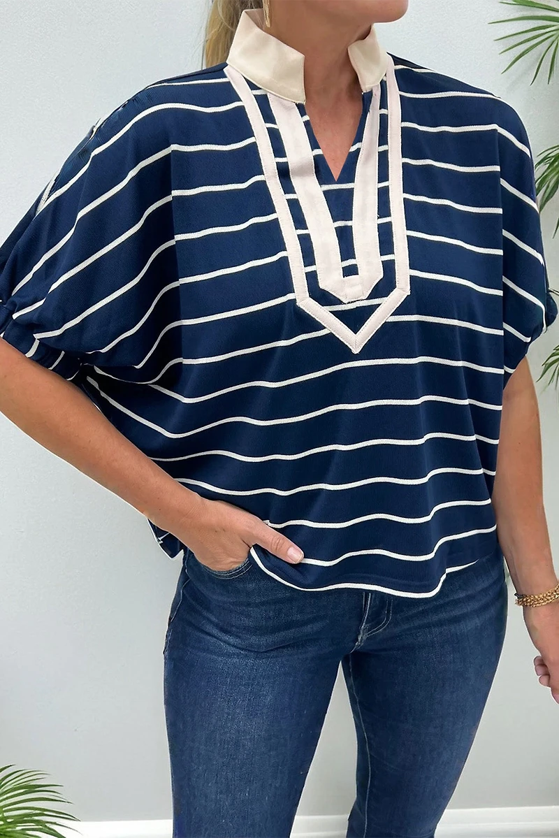 Threaded Pear Women's Mila Half Sleeve Dolman Top