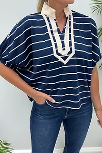 Threaded Pear Women's Mila Half Sleeve Dolman Top