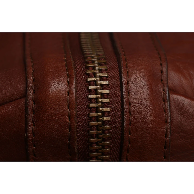 Wear Sierra Mens Leather Golf Travel Bag