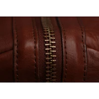 Wear Sierra Mens Leather Golf Travel Bag