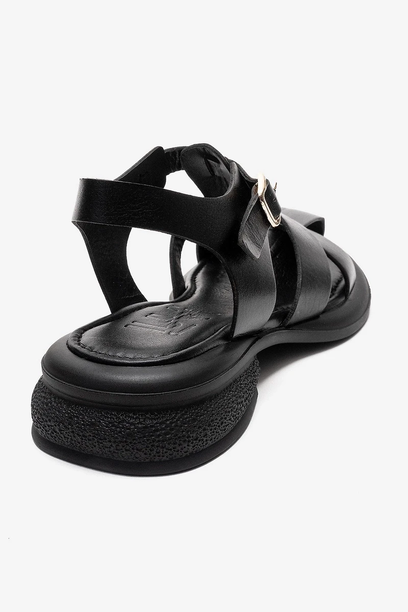 Forever & Always Womens Guido Leather Sandals