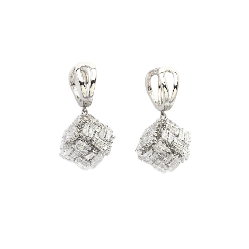 AGP PARIS Glittering Symphony Womens Necklace and Earrings Set