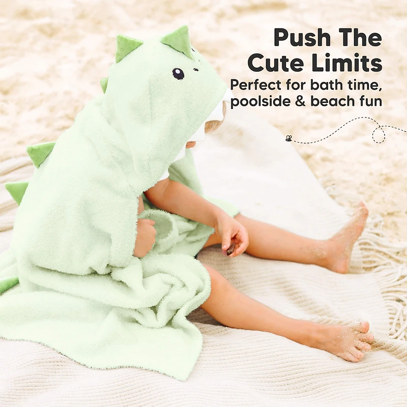 KeaBabies PlayPals Hooded Baby Towel