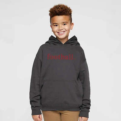 The Juniper Shop - Youth Graphic Hoodie Football Typewriter