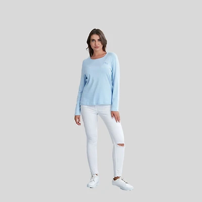 Wear Sierra Women's Long-Sleeve Scoop Neck Shirt