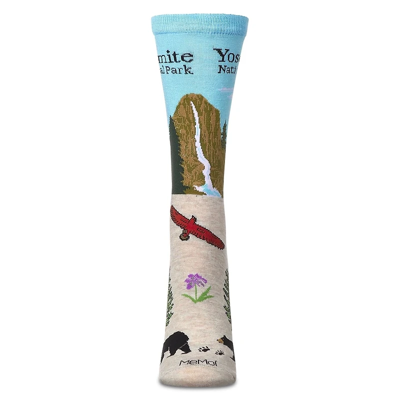 MeMoi Women's Yosemite Rayon From Bamboo Crew Socks