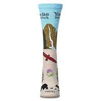 MeMoi Women's Yosemite Rayon From Bamboo Crew Socks