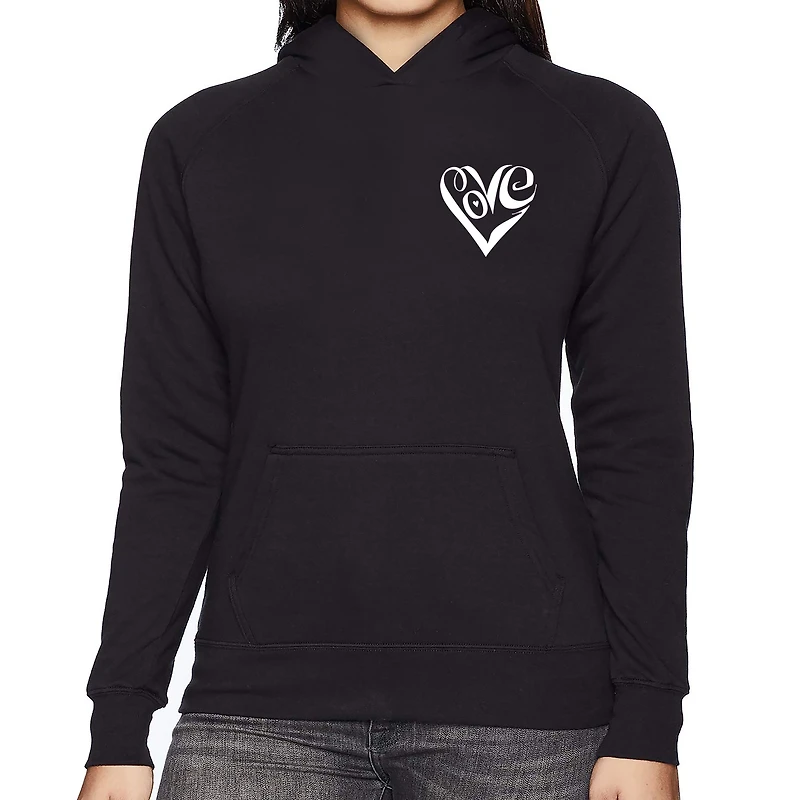 LA Pop Art Script Heart