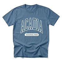 Simply Sage Market - Acadia National Park Varsity Men's Garment Dyed Graphic T-Shirt