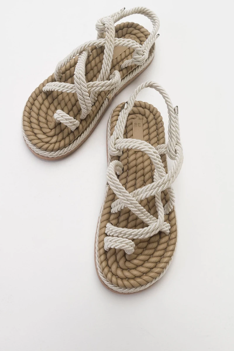 Prologue Shoes Womens Poma Flat Sandal