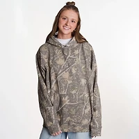 Embroidered Western Babe - Camo Hoodie