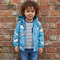 Rokka&Rolla Toddler Boys Lightweight Fleece-Lined Jacket
