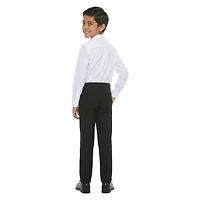ZG Little & Big Boys Tailored Fit Suit Separates Pants Only