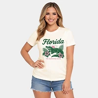 Simply Sage Market - Florida Alligator Women's Short Sleeve Graphic T-Shirt