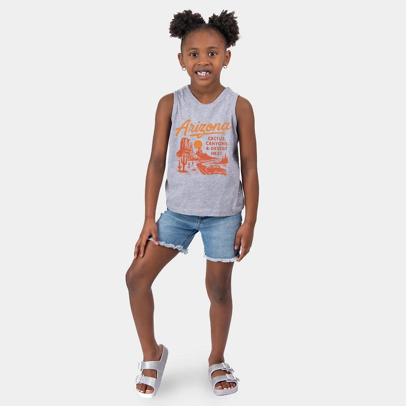The Juniper Shop - Arizona Cactus, Canyons & Desert Heat Youth Tank Top