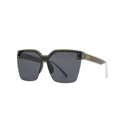 AGP PARIS Women's Classic Square Acetate Gradient Lens UV400 Sunglasses