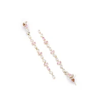 AGP PARIS Womens Diva Whimsical Long Drop Earrings