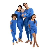 Leveret Baby Classic Solid Cotton Footed Pajamas