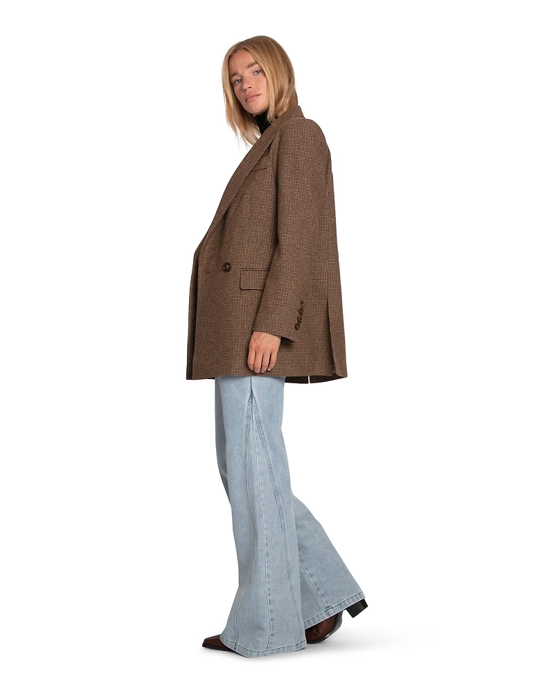 Belle & Bloom Womens Big Brother Talk Blazer