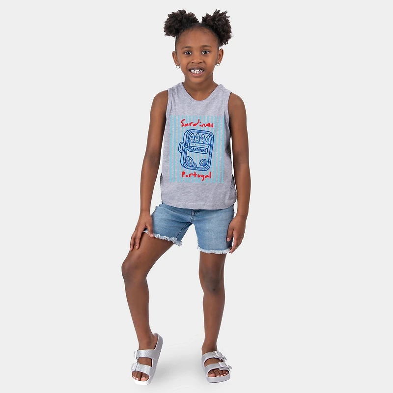 The Juniper Shop - Sardines Portugal Stripes Youth Tank Top