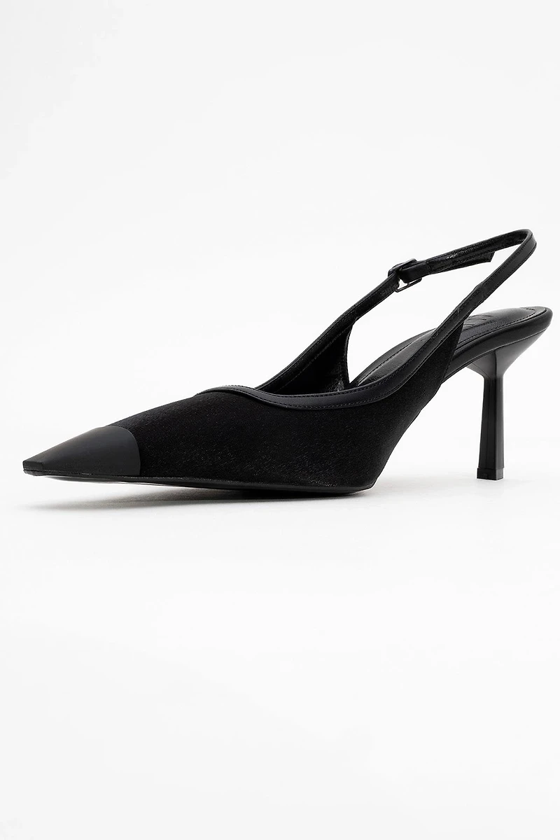 Prologue Shoes Womens Alive Satin Pointed Toe Pump