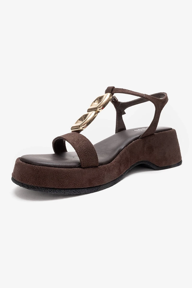 Prologue Shoes Womens Matt Platform Sandal