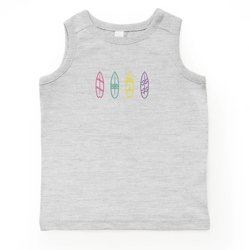 The Juniper Shop - Embroidered Surf Boards Youth Tank Top